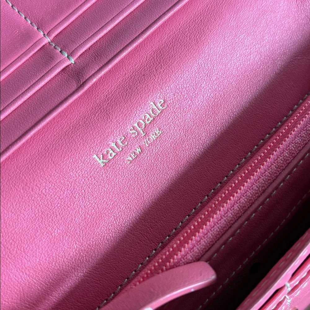 Kate Spade Pink Leather Wallet
